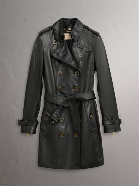 burberry trench pelle|are burberry trench coats waterproof.